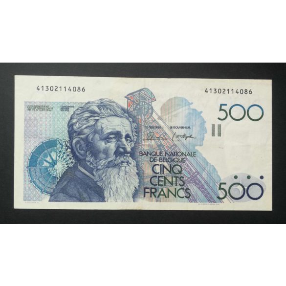 Belgium 500 Francs 1979/82 VF