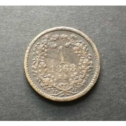 Ausztria-Magyarország 1 Krajcár 1868 KB