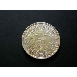 Magyarország 2 Pengő 1939 BP Ezüst XF