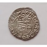 Hungary Maximilian (1564-76) Denar 1568 0,437 g silver