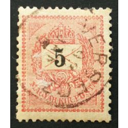   Hungary 1889 Letter, black cipher 24 kr. perf. 12:11 1/2 Versecz used