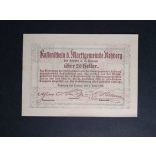 Austria 20 Heller 1920 Unc Rehberg 