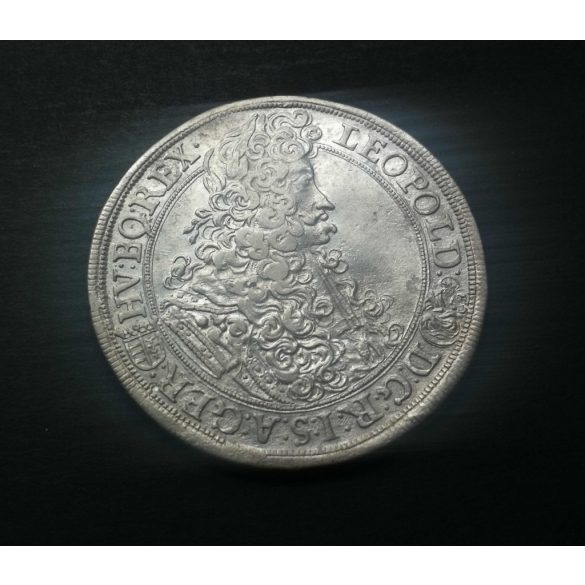 Hungary Leopold I. 1/2 Thaler 1700 Kremnitz, silver