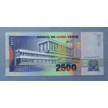 Cape Verde 2500 Escudos 1989 UNC