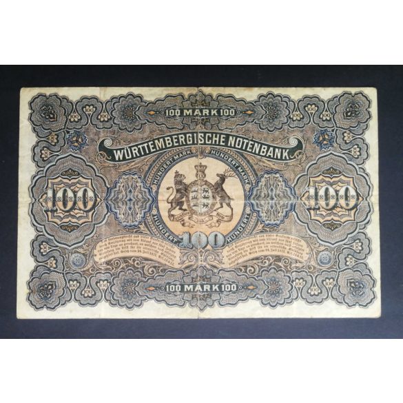 Germany 100 Mark 1911 F+