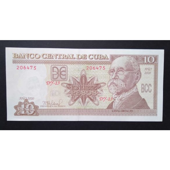 Kuba 10 Pesos 2020 Unc