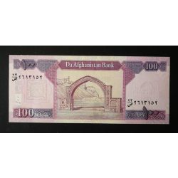 Afganisztan 100 Afghanis 2019 Unc 