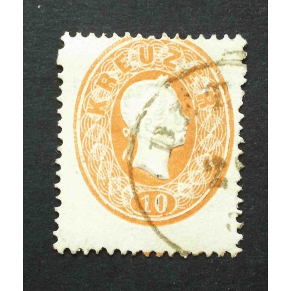 Magyarország 1861 Könyvnyomat 10 Kr. DET(TA) E2.2 Gudlin 60