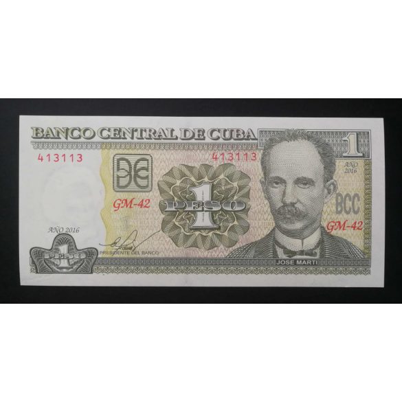 Cuba 1 Peso 2016 XF