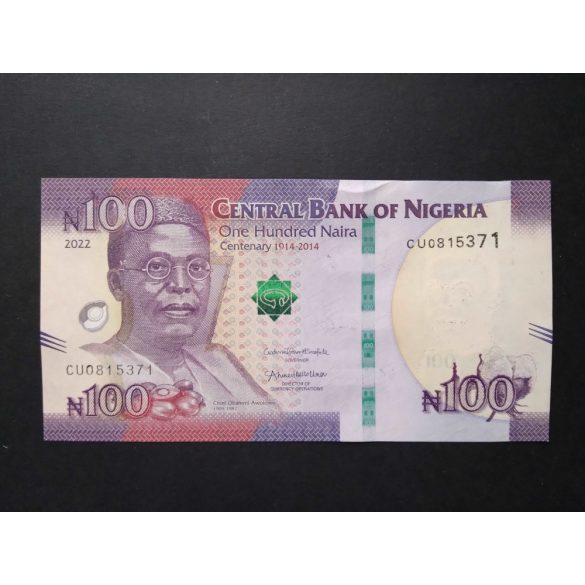 Nigeria 100 Naira 2022 Unc