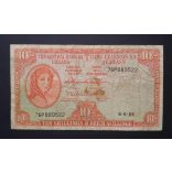 Ireland 10 Shillings 1968 VG