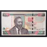 Kenya 500 Shillings 2005 UNC