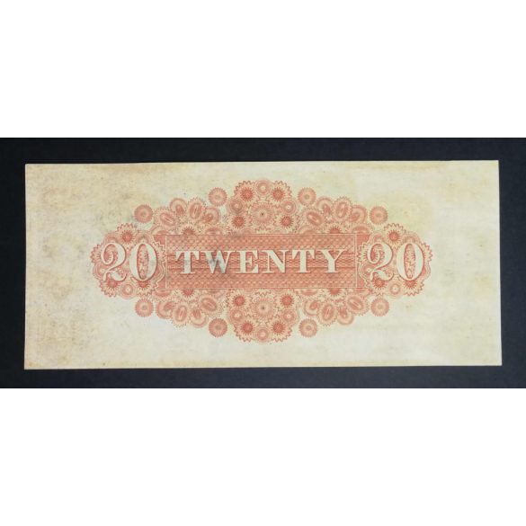 USA Louisiana, New Orleans 20 Dollars 1800s UNC-
