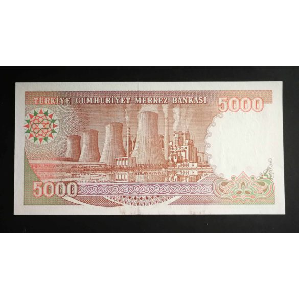 Turkey 5000 Lira 1990-94 UNC