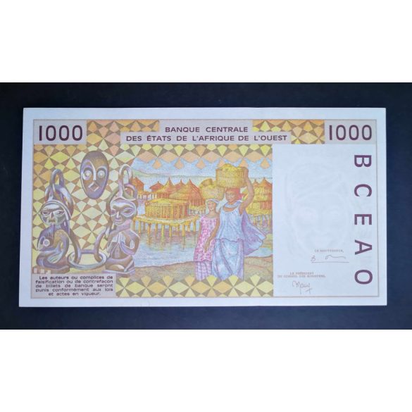 West African States Ivory Coast 1000 Francs 1999 UNC