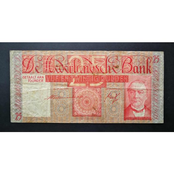 Hollandia 25 Gulden 1940 F