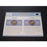 EU 2 Euro set of 2 pcs commemorative coins Unc