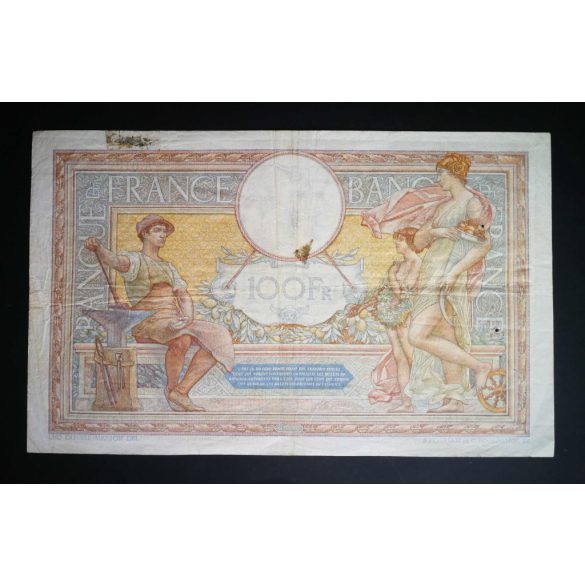 Franciaország 100 Francs 1938 VG