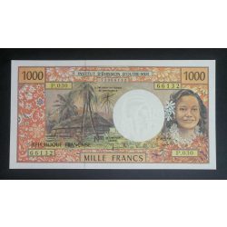 French Pacific Territories 1000 Francs 2002-2008 aUNC+