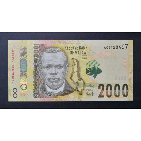 Malawi 2000 Kwacha 2016 UNC