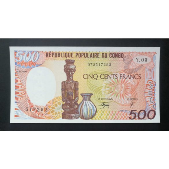 Congo 500 Francs 1990 UNC