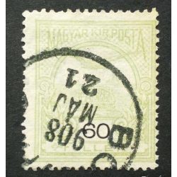 Hungary 1906 TURUL 60 f perf. 15 used