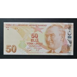 Turkey 50 Lira 2020 UNC