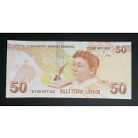 Turkey 50 Lira 2020 UNC