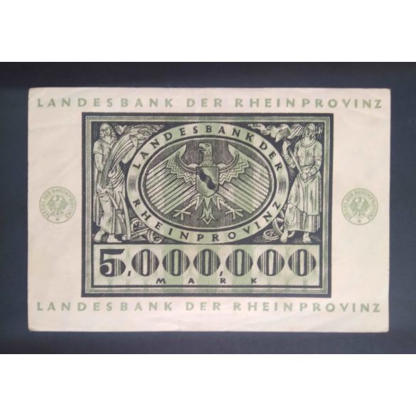 Germany Düsseldorf 5 Million Mark 1923 VF