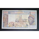 West African States, Ivory Coast 5000 Francs 1977 VF-