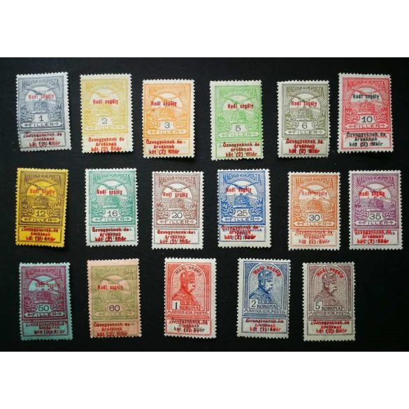 Hungary 1914 Military Aid for Widows and Orphans * MH