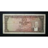 Turkey 50 Lira 1971-79 F
