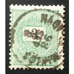  Hungary 1889 Letter, black cipher 3 kr. perf. 12:11 3/4 Nagy-Sz-Miklós used