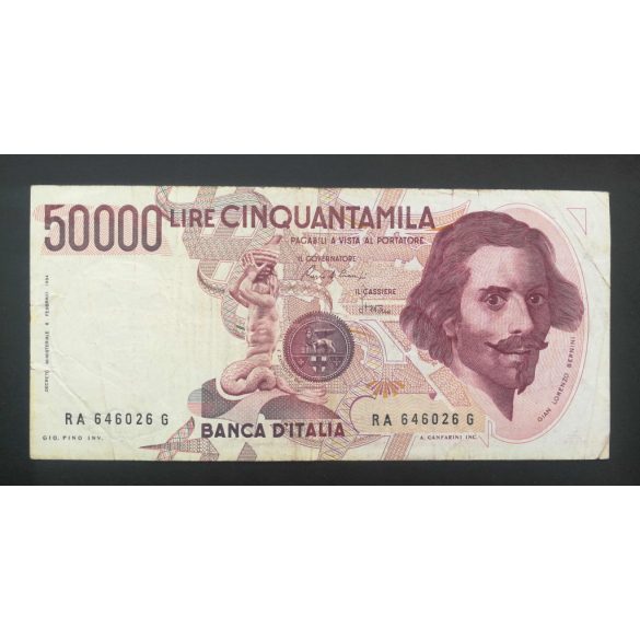 Olaszország 50000 Lire 1984 F