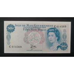 Man-Sziget 50 New Pence 1979 UNC