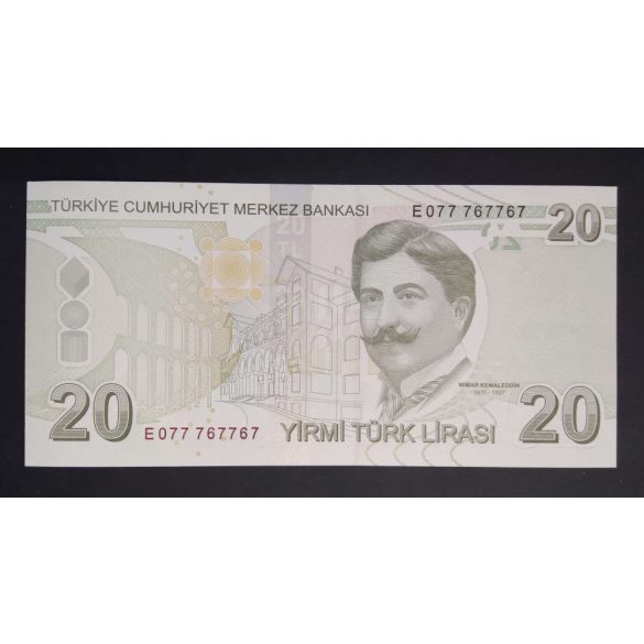Turkey 20 Lira 2020 Unc