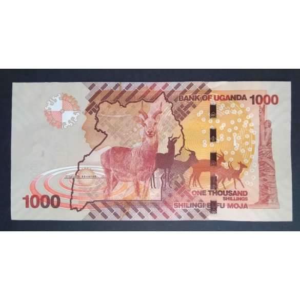 Uganda 1000 Shillings 2021 UNC