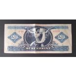 Hungary 20 Forints 1965 VF