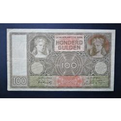 Hollandia 100 Gulden 1941 F+