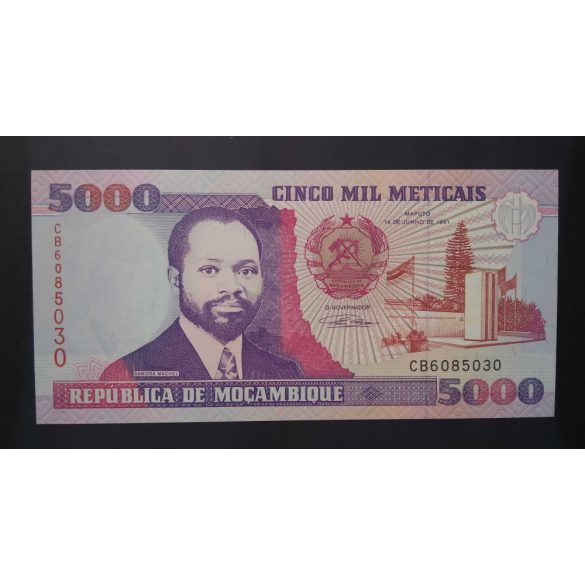 Mozambique 5000 Meticais 1991 UNC