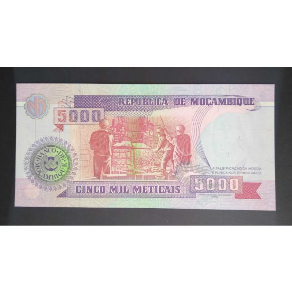 Mozambique 5000 Meticais 1991 UNC