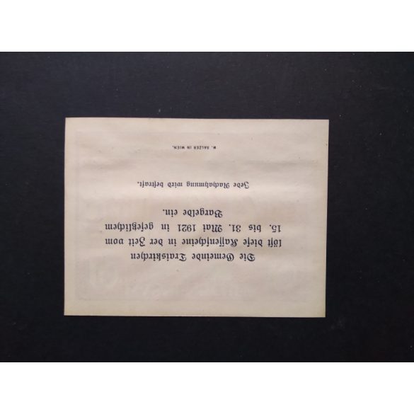 Austria 10 Heller 1920 XF Traiskirchen 