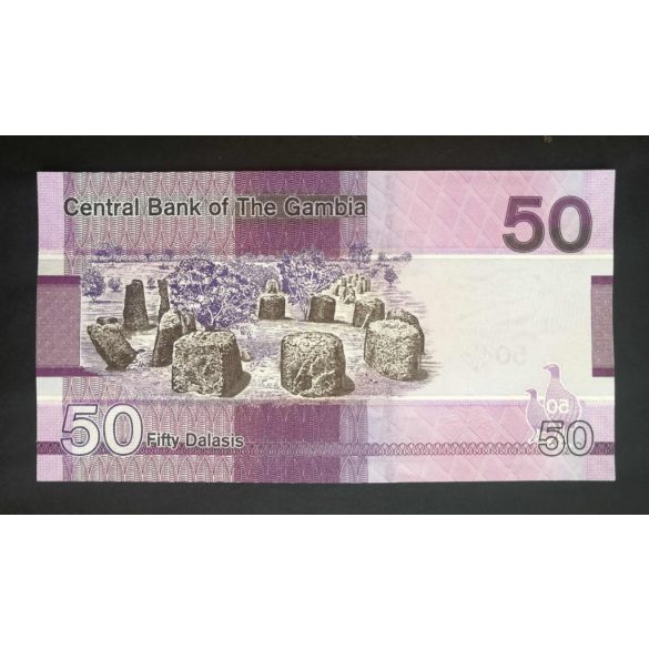 Gambia 50 Dalasis 2023 UNC
