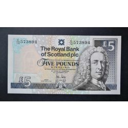 Scotland 5 Pounds Sterling 2010 UNC