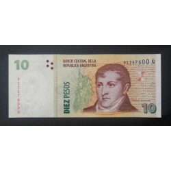 Argentína 10 Pesos 2014 UNC