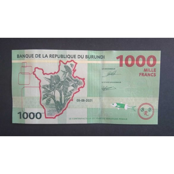 Burundi 1000 Francs 2021 Unc