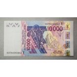 West African States Togo 10000 Francs 2003 Unc