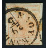 Austria used in 1850 3 kr. Nagy-Kanis(a)