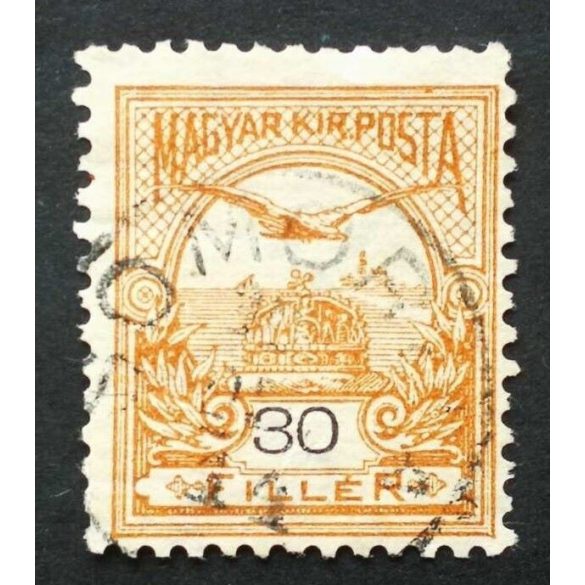 Hungary 1900 TURUL 30 F. perf. 12 : 11 3/4  SOMORJA used