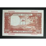 Equatorial Guinea 100 Pesetas Guineanas 1969 AUNC+